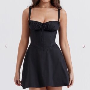 House of CB | Dresses | House Of Cb Leola Vegan Leather Plus Cup Mini Dress  | Poshmark